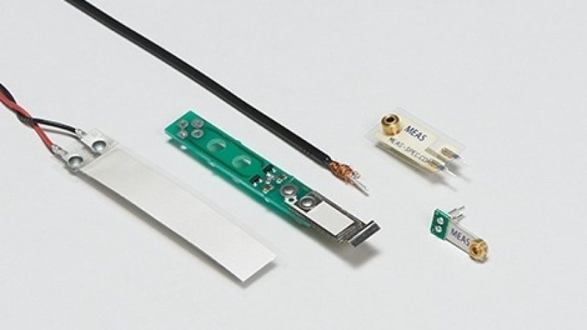 Czujniki TE Connectivity Czujniki z folią piezoelektryczną
