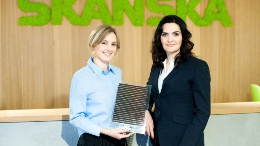 Olga Malinkiewicz, Saule Technologies; Katarzyna Zawodna, Skanska