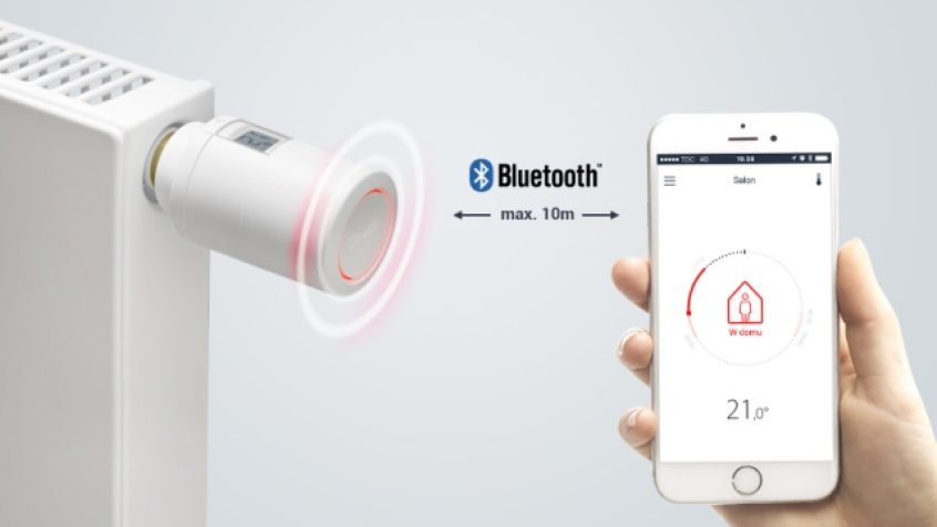 Sterowanie ogrzewaniem grzejnikowym przez Bluetooth