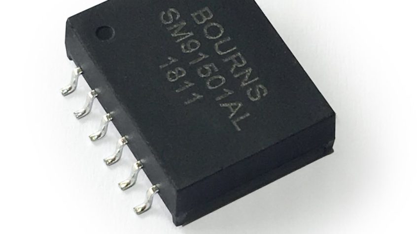 Dwukanałowy transformator izolacyjny Bourns SM91501AL