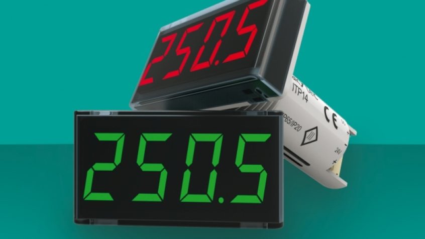 Kompaktowe wyświetlacze procesowe ITP14 i ITP16 są dostępne w dwóch różnych kolorach