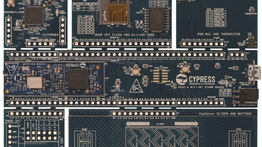 Zestaw do prototypowania PSoC 6 Wi-Fi-/BT