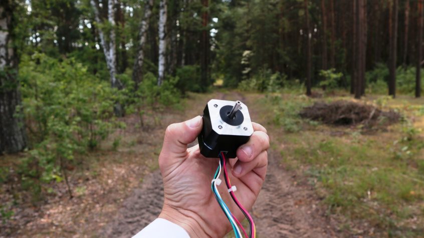 ENGINEER IN A FOREST