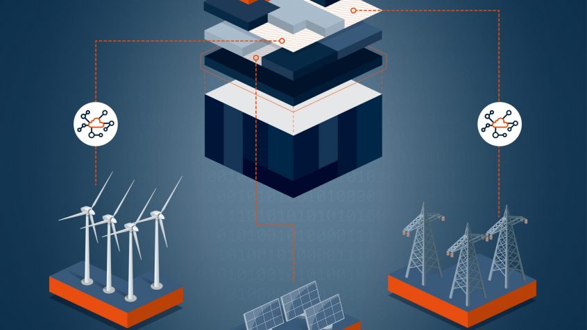 Rozproszone geograficznie monitorowanie sprzętu w branży energetyki odnawialnej z zenon Service Grid.
