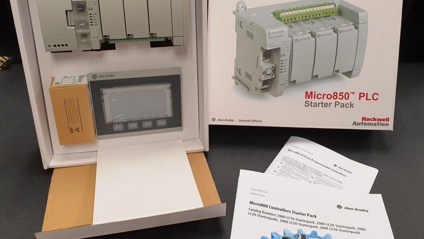 Zestaw startowy sterownik PLC Allen-Bradley Micro850