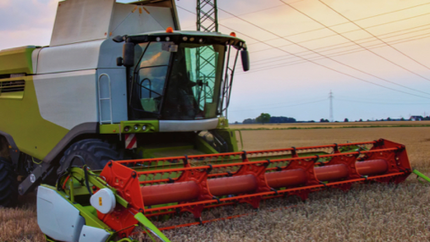 Bezpieczne żniwa w pobliżu linii energetycznych