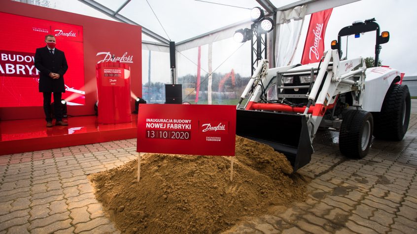 W Grodzisku Mazowieckim powstaje kolejna fabryka Danfoss