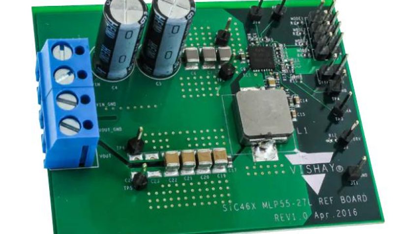 Płytka ewaluacyjna Vishay Synchronous Buck Regulator EV Board