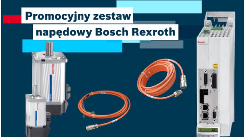 Serwonapędy IndraDrive Cs firmy Bosch Rexroth dostępne są w super promocyjnych cenach