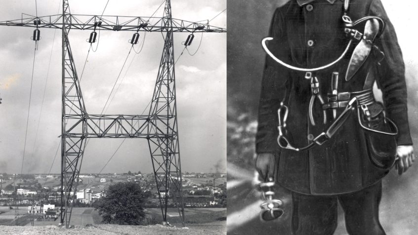 Linia 150 kV_widok na Starachowice
