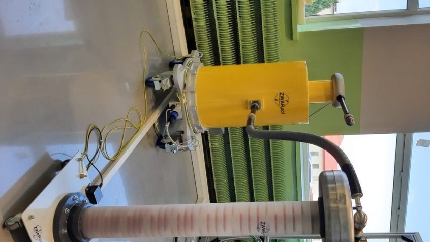 Transformator probierczy 6kVA z 2 odczepami i uziemnikiem oraz dzielnik napięcia