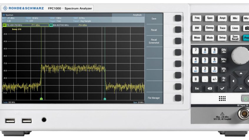Analizator widma R&S FPC-COM1