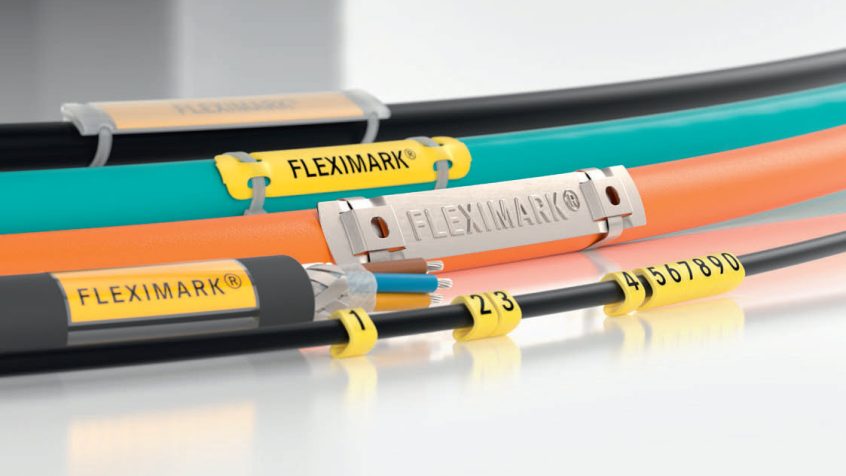 Elastyczne rozwiązania FLEXIMARK® w zakresie znakowania pojedynczych przewodów, kabli i komponentów