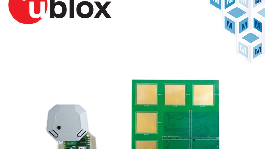 Zestaw u-blox XPLR-AOA-1 Explorer Kit do rozpoznawania kierunku w technologii Bluetooth