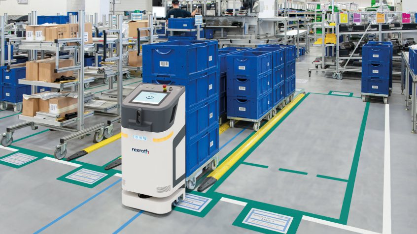 Intra logistyka w standardzie I4.0: zaawansowane zarządzanie zadaniami i flotą