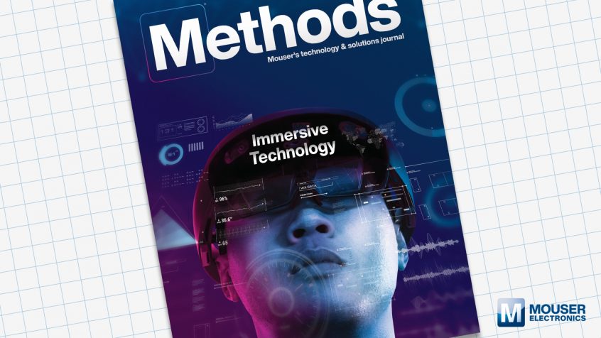 Mouser przedstawia nowy numer czasopisma technologicznego Methods, poświęcony zmianom percepcji przez technologie immersyjne