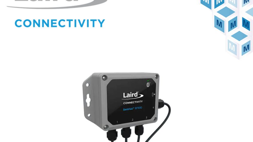 Czujnik we/wy Laird Connectivity Sentrius BT610, zmieniający czujniki przewodowe w bezprzewodowe
