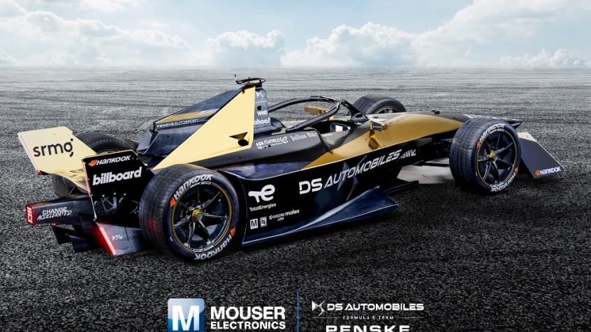 Mouser Electronics ogłasza współpracę z DS PENSKE w 9. sezonie Formuły E