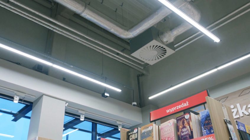 Kompleksowa modernizacja oświetlenia w sieci Empik w całej Polsce