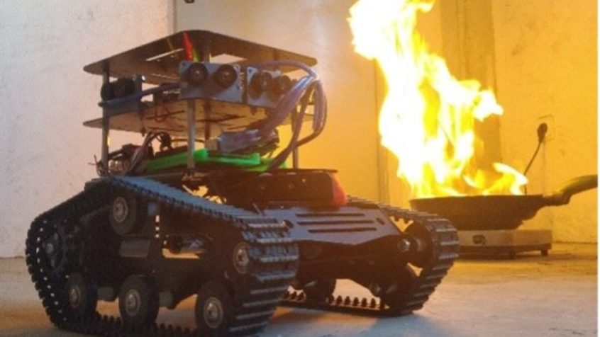 Autonomiczny robot wesprze strażaków podczas interwencji