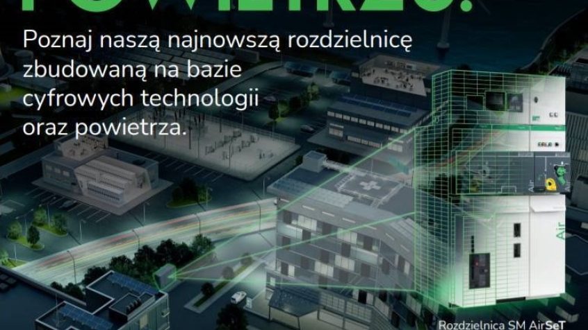 Rozdzielnica średniego napięcia SM AirSeT firmy Schneider Electric