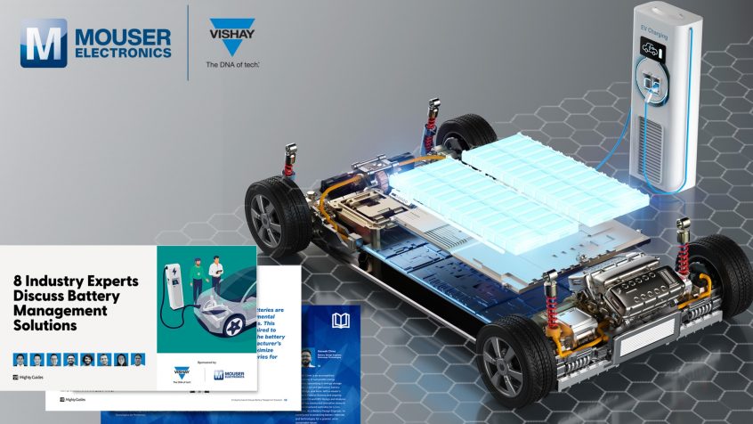 Mouser Electronics i Vishay omawiają rozwiązania w zakresie zarządzania akumulatorami