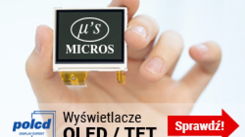 Wyświetlacze OLED i TFT w ofercie Micros – do wyboru, do koloru