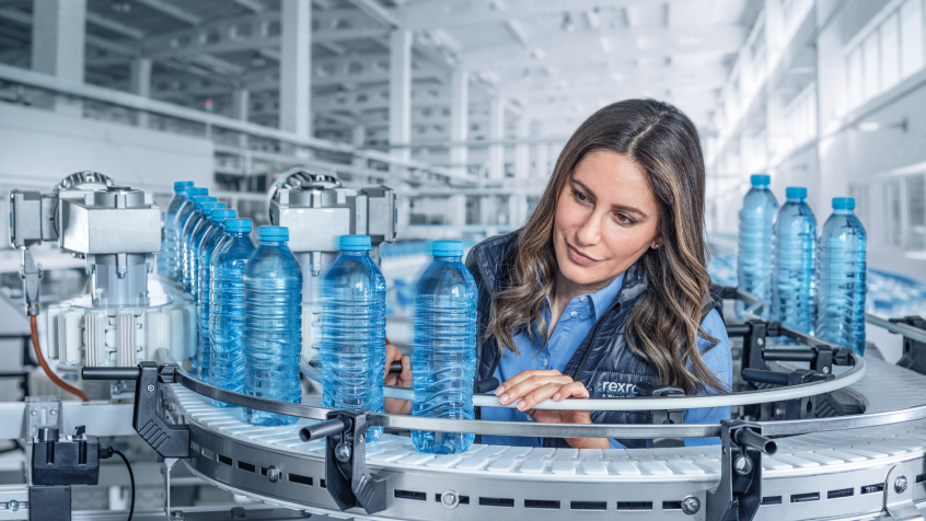 Systemy przenośników łańcuchowych VarioFlow plus (Źródło obrazu: Bosch Rexroth AG)