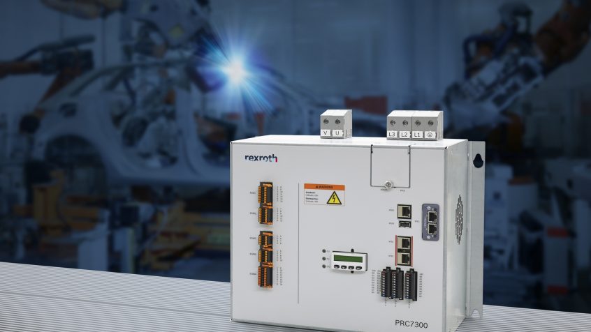 Dzięki swoim nowym funkcjom sterownik zgrzewania PRC7000 firmy Bosch Rexroth umożliwia precyzyjne zgrzewanie punktowe oporowe, zapewniając większą produktywność. (Źródło ilustracji: Bosch Rexroth AG)