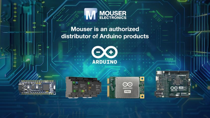 Autoryzowany dystrybutor Mouser Electronics oferuje inżynierom najnowsze rozwiązania Arduino