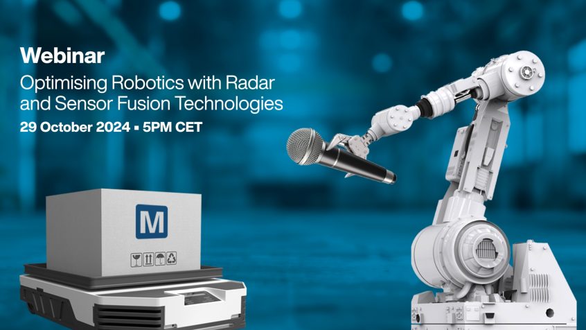 Mouser Electronics and Analog Devices prowadzi webinarium na temat wykorzystania radarów i czujników do udoskonalania rozwiązań robotycznych