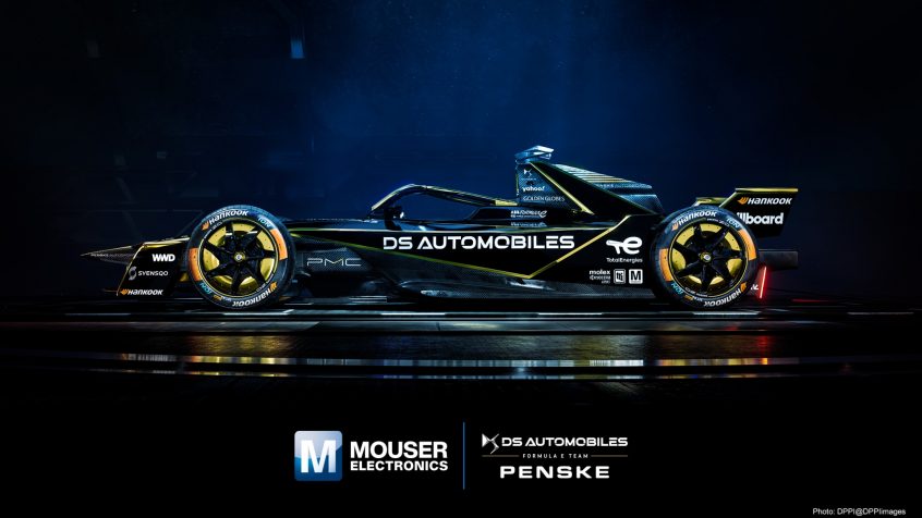 Mouser Electronics ogłasza partnerstwo z DS PENSKE na 11 sezon Formuły E z debiutem w Brazylii