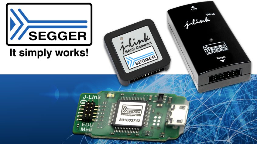 Programatory i debuggery J-Link od Segger. Powszechnie używane na każdym etapie produkcji elektroniki