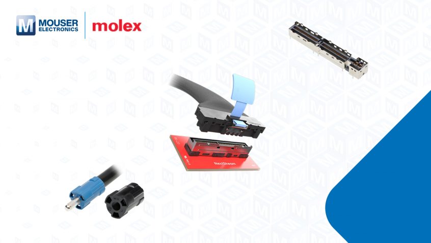 Autoryzowany dystrybutor Mouser Electronics oferuje szeroki wybór produktów Molex