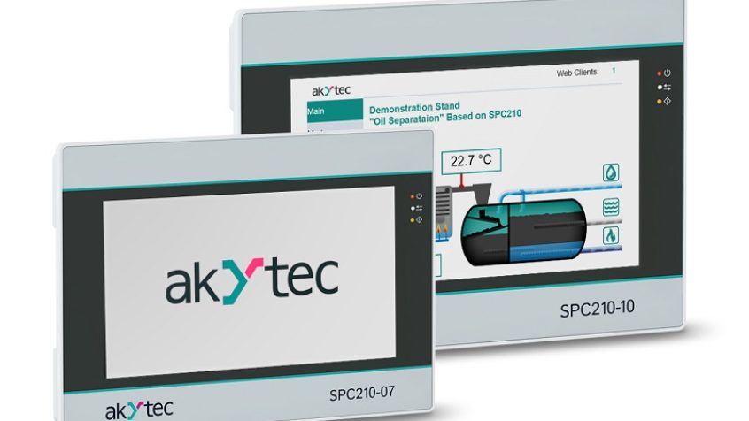 PLC i HMI w jednym urządzeniu – SPC210