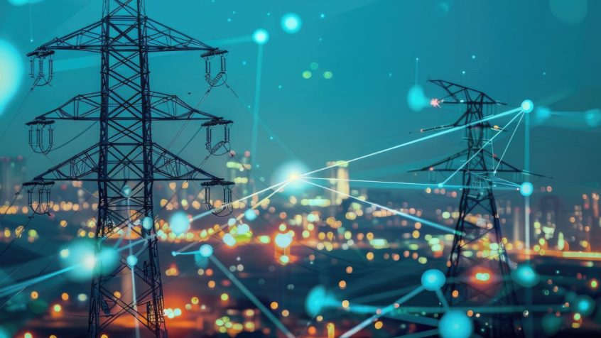 Monitorowanie inteligentnych sieci energetycznych obsługujących IoT usprawnia podejmowanie decyzji w czasie rzeczywistym oraz zwiększa sprawność i bezpieczeństwo sieci, co pozwala uzyskać bardziej odporną i inteligentną infrastrukturę energetyczną (źródło: M Yaqoob/stock.adobe.com; wygenerowano za pomocą SI)