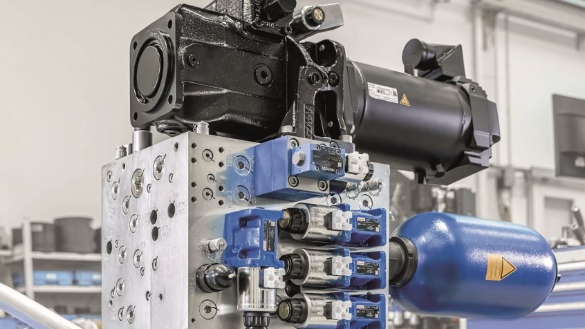 Serwohydrauliczny napęd Bosch Rexroth