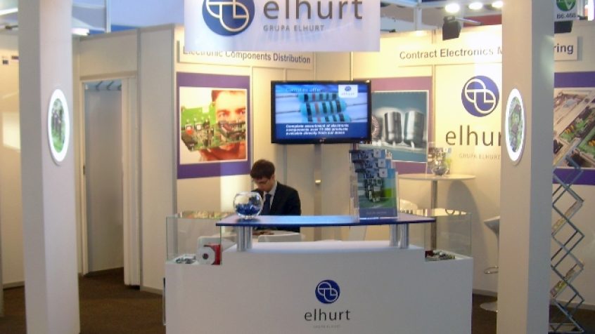 Stoisko Elhurtu podczas targów Electronica 2010
