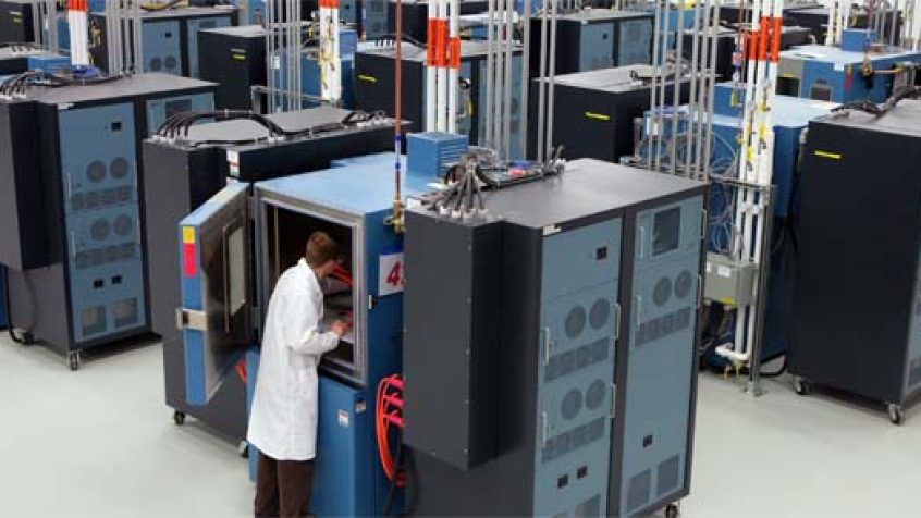 Laboratorium baterii Envia systems