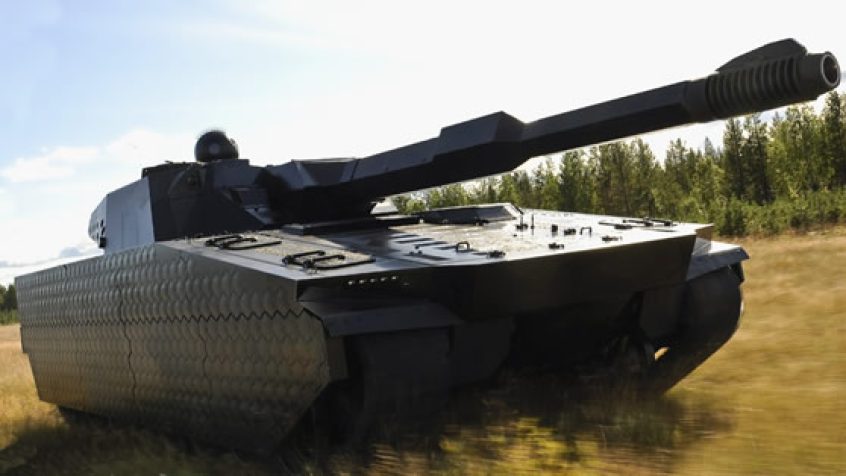 Technologia Adaptiv pozwala na natychmiastowe maskowanie pojazdu bojowego, zmniejszając zasięg jego wykrywania do 500 m