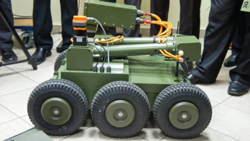 Polski robot do wykrywania min