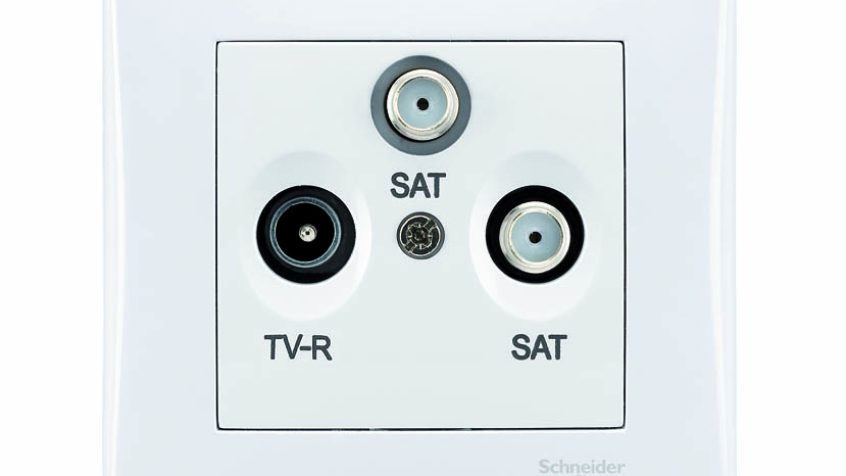 Gniazdo abonenckie Sedna R-TV/SAT/SAT