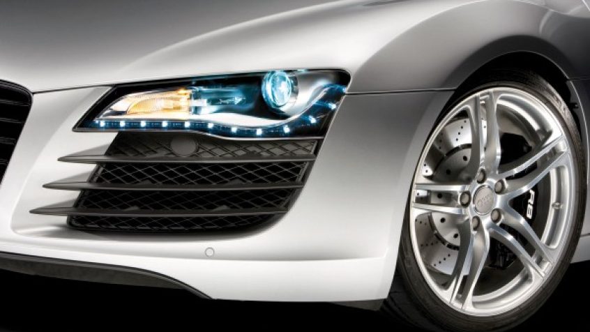 Lampy LED w Audi R8