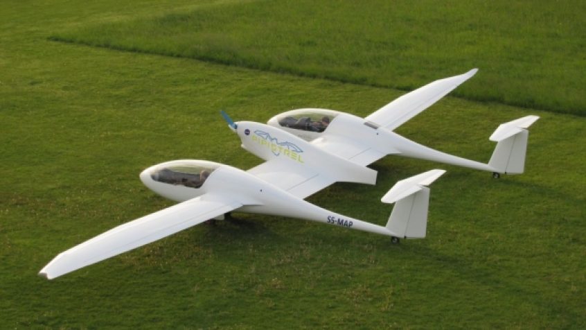 Taurus G4 słoweńskiej firmy Pipistrel jest pierwszym na świecie czteromiejscowym samolotem elektrycznym