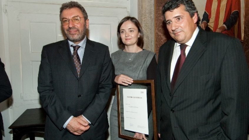 Prof. Alexandra Silva odbiera Nagrodę Naukową IBM.