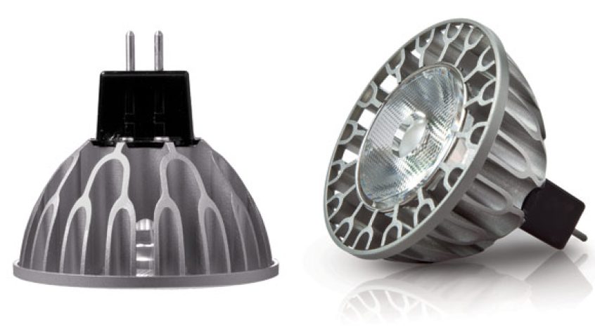 Soraa LED MR16 jest odpowiednikiem lampy halogenowej 50W