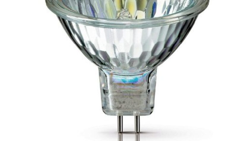 1. Philips Brilliantline Dichroic - niskonapięciowa (12 V), reflektorowa lampa halogenowa z dichroicznym odbłyśnikiem