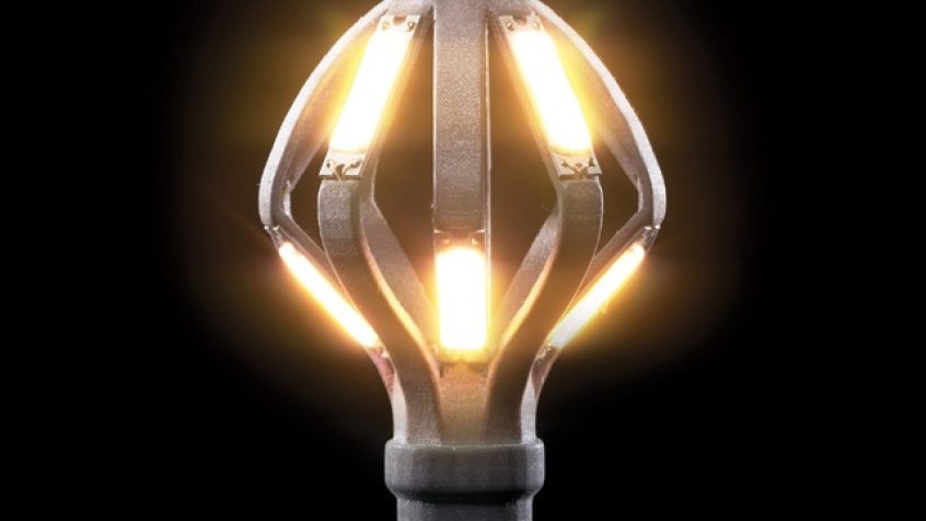 Zeta Controls prezentuje świecącą aluminiową klatkę LED