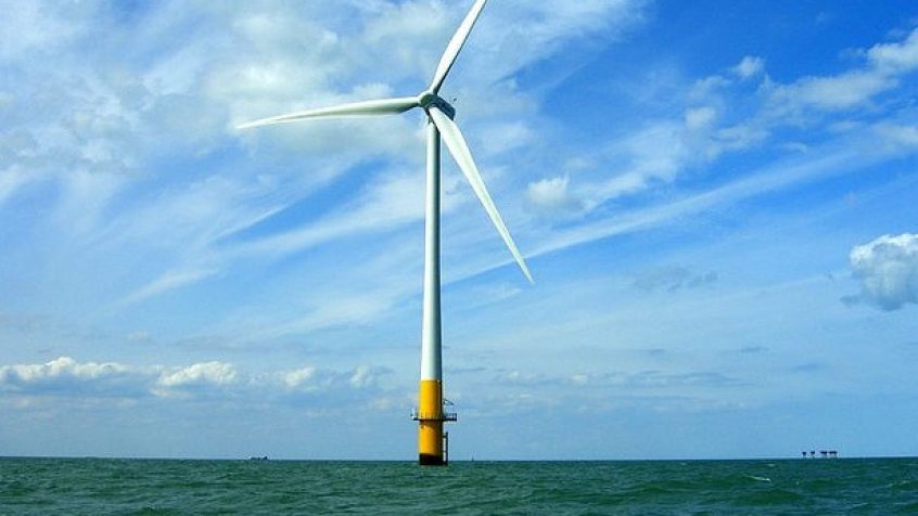 Turbina wiatrowa 6 MW na morzu