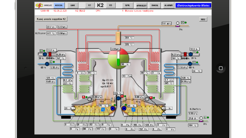 Proficy SCADA, czyli wizualizacja dla Apple iPad